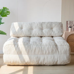 Folding Sofa Bed, Convertible Sleeper Chair with Pillow Foldable Mattress with Back Support, Portable Fold Out Chair Bed Comfy Floor Sofa Lounge for Living Room Bedroom, Dark Grey, Single