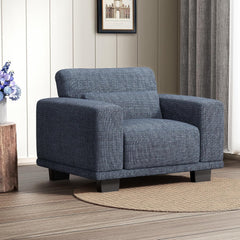 89" Sofa, 3 Seater Couch for Living Room, Modern Sofa with Deep Seats Supportive Cushion and Wide Armrests, Easy to Clean with Removable Covers, Linen Fabric, Beige