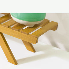 Wooden Multi-Layer Folding Plant Stand