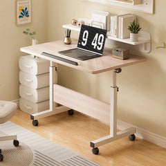 Height Adjustable Foldable Desk with Wheels