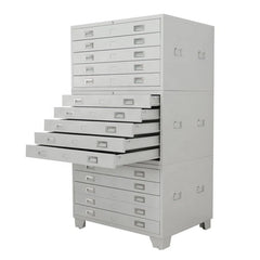 5-Drawer Metal Flat File Cabinet