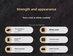 Home Office Reclining Computer Chair