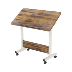 Height Adjustable Foldable Desk with Wheels