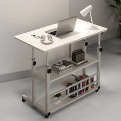 Height Adjustable Rolling Laptop Desk