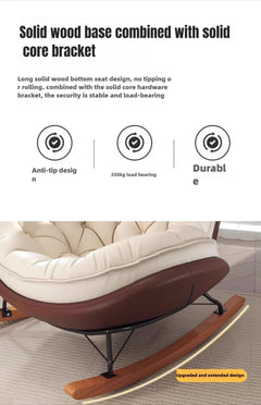 Modern Honeycomb Rocking Chair