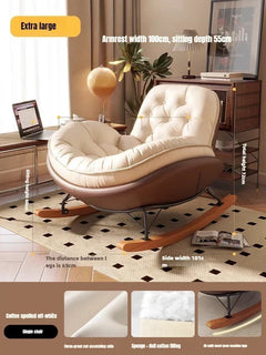 Modern Honeycomb Rocking Chair