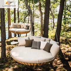 Outdoor Rattan Hammock Swing Chair