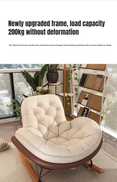 Modern Honeycomb Rocking Chair