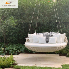 Outdoor Rattan Hammock Swing Chair