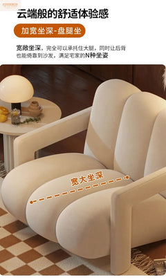 Italian-Style Single Pine Armchair