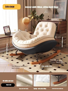 Modern Honeycomb Rocking Chair