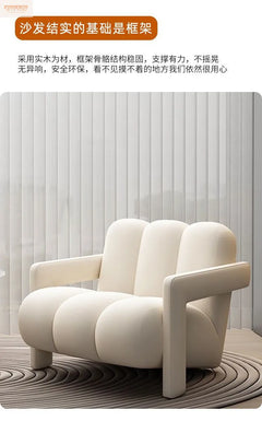 Italian-Style Single Pine Armchair