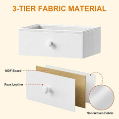 67" Rotatable Vanity Desk with Charging Station & LED Light