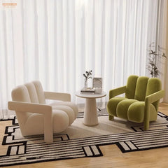 Italian-Style Single Pine Armchair