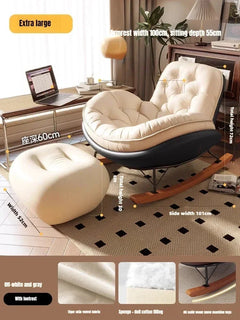 Modern Honeycomb Rocking Chair