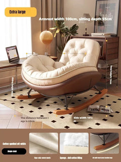 Modern Honeycomb Rocking Chair