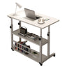 Height Adjustable Rolling Laptop Desk