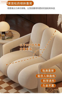 Italian-Style Single Pine Armchair