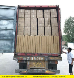 5-Drawer Metal Flat File Cabinet