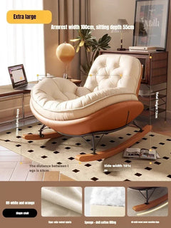 Modern Honeycomb Rocking Chair