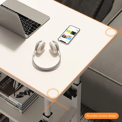 Height Adjustable Rolling Laptop Desk