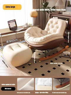 Modern Honeycomb Rocking Chair