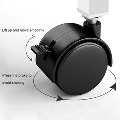 Height Adjustable Rolling Laptop Desk