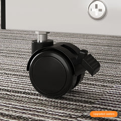 Height Adjustable Rolling Laptop Desk