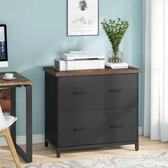 2-Drawer Wood Lateral File Cabinet